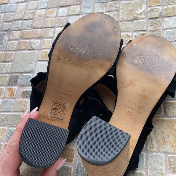 Free People Suede block heel - Picture 5 of 6